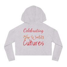 Load image into Gallery viewer, Women’s Cropped Hooded Sweatshirt
