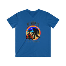 Load image into Gallery viewer, Men&#39;s Fitted V-Neck Short Sleeve Tee
