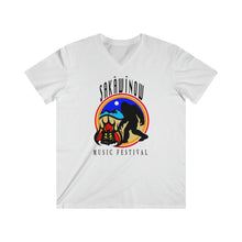 Load image into Gallery viewer, Men&#39;s Fitted V-Neck Short Sleeve Tee
