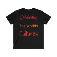 Men's Fitted V-Neck Short Sleeve Tee