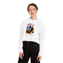 Load image into Gallery viewer, Women’s Cropped Hooded Sweatshirt
