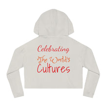 Load image into Gallery viewer, Women’s Cropped Hooded Sweatshirt
